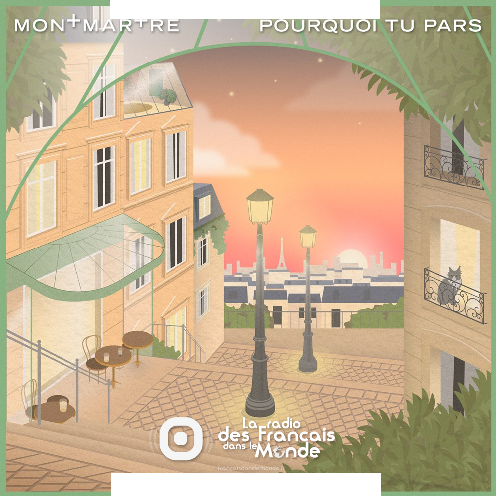 Hugo du groupe Montmartre présente leur nouveau titre Pourquoi tu pars