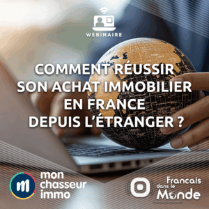 Vous vivez à l’étranger mais souhaitez acheter un bien immobilier en France ? Résidence principale, secondaire ou simple investissement locatif : acheter à distance peut vite devenir un casse-tête… à moins d’être bien accompagné. Dans ce webinaire, Mon Chasseur Immo vous livre des conseils concrets, des erreurs à éviter, et les bonnes pratiques pour mener à bien votre projet immobilier depuis l'étranger, en toute confiance. ???? Vous découvrirez : Les étapes clés pour acheter en France depuis l’étranger Les pièges à éviter (et comment les anticiper) Le retour d'expérience d’un client expatrié Les solutions d’accompagnement à distance ???? Intervenants : • Gauthier Seys – Journaliste & animateur du webinaire • Franck Danneyrolle – Directeur Pôle Réseau, Mon Chasseur Immo • Frédéric Mangé – Chasseur immobilier à Marseille & région PACA • Caroline Le Moine – Chasseur immobilier à Paris & Île-de-France • + Témoignage d’un client expatrié