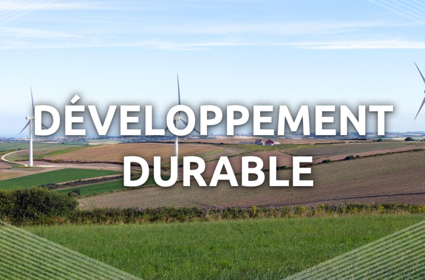  Développement durable