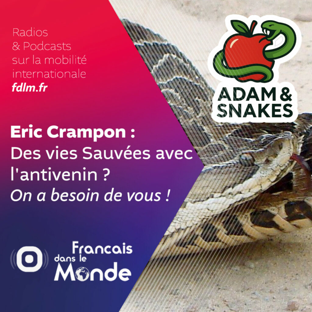 Antivenin sans animaux : Le pari d'Eric Crampon